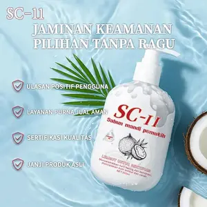 SC-11 Toko Resmi | Sabun Mandi Pemutih.Mandi Wangi, Kulit Putih Seketika! Aroma Enak + Efek Cerah Nyata. Sensitif Bayi Cuci Cair