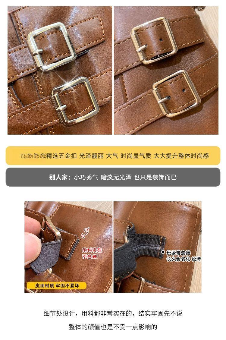 Product Introduction of Bốt Cao Đến Đầu Gối, Nữ, Phong Cách Cổ Tích Cao, Dễ Phối Đồ, Đế Dày, Thời Trang, Ins Nóng Bỏng Trên Internet 2024, Bốt Cao Đến Đầu Gối, Phong Cách Cổ Điển Shoes GiàY Boot Women moon  boots bốt  caocổ bố t _ đế _ th ấ p bố t _ cao _ cổ 6