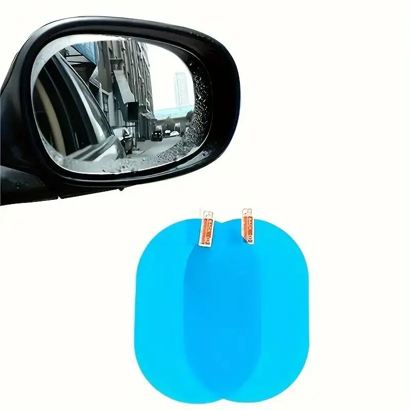 Car Rearview Mirror Protective Film, Car Rearview Mirror Anti-fog Film, Waterproof Sticker for Car, Universal Car Exterior Accessories