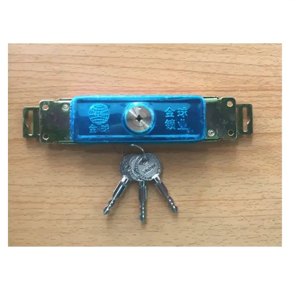 Khóa ngang cửa cuốn tấm liền (chìa 2 cạnh và chìa 4 cạnh)