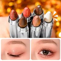 Gambar MGL Eyeshadow Crayon Double-End 05 Peach Pink – Soft Feminine Peach Pink Color Pigmented Lasting dari MGL Official Store Kab. Tangerang 4 Tokopedia
