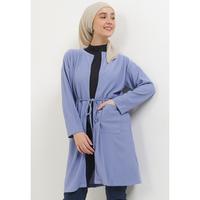 Gambar MFMW Oktaviani Outer Cardigan - Biru Muda, XL dari MFMW Shop Kota Bandung 5 Tokopedia