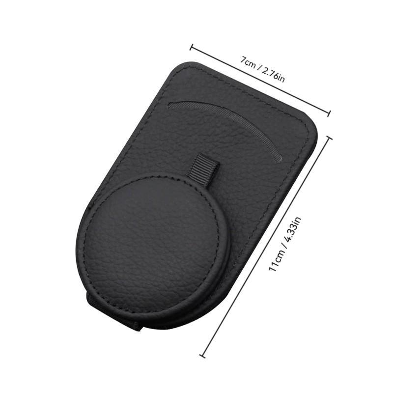 Product Introduction of Car Sun Visor Glasses Holder, Car Sun Visor Sunglasses Holder with Magnetic Clip, Universal Car Interior Accessories for Car Stowing & Tidying, Automotive 1