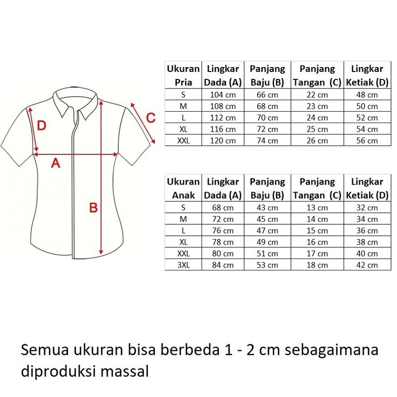 Product Introduction of MEDELLIN Kemeja Couple Ayah Anak Lengan Pendek 101274 Hitam 0