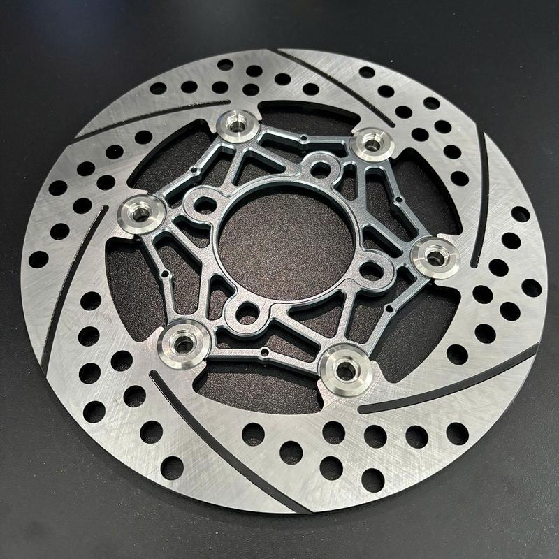   Siêu Sale  Đĩa thắng Trước Swit Size 220mm khoen inox 304 Nhiều Màu Gắn thông dụng cho tất cả các dòng xe đi  mâm 4 lỗ 