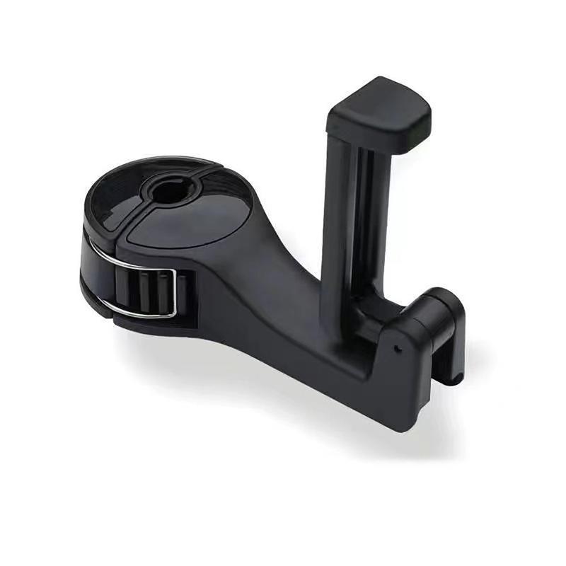 Product Introduction of Portable 2 in 1 Hidden Hook Car Headrest Hook Car Seat Organizer Bracket Car Clip Phone Holder Auto Accessory Seat Back Hanger For Rear Seat 25
