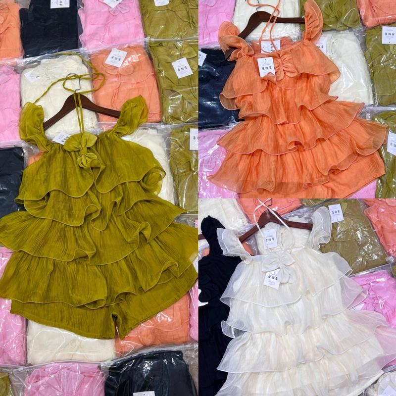 Bộ áo kèm quần chất đũi sước T131 By Nguyễn Thảo