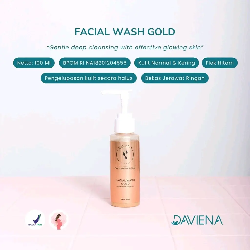 DAVIENA SKINCARE FACIAL WASH | ACNE SERIES | GLOWING SERIES | GOLD SERIES | DAVIENASKINCARE | DAVIENA SKINCARE OFFICIAL | DAVIENA SKINCARE OFFICIAL STORE | DAVIENA SKINCARE ORI | DAVIENA SKINCARE ORIGINAL | DAVIENA SKINCARE PUSAT
