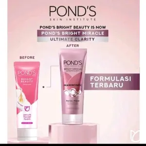 2PCS/1PCS  POND'S FACIAL FOAM 100/200 GRAM PONDS