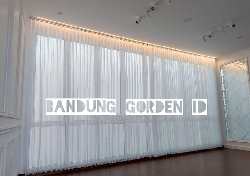 Product Introduction of Vitrase Putih Polos Import Dalaman Gorden Panjang 3 Meter 350 4 meter Curtain Plisket Kain 3