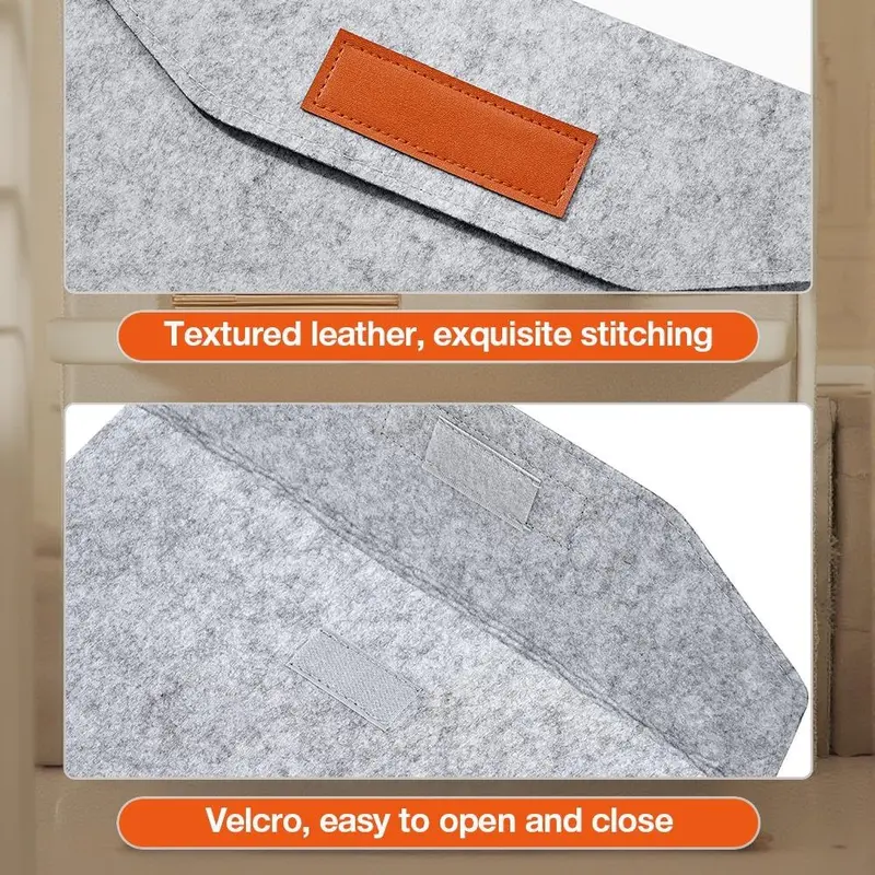 Solid Color Felt Tablet Case, Portable Tablet Storage Bag, Tablet Protective Cover for iPad, Huawei, Samsung, Xiaomi 4