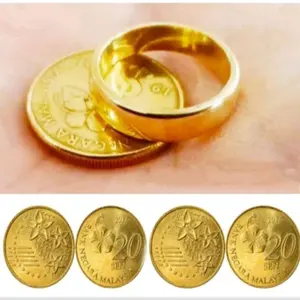 TERBARU NEW CICIN POLOS TERBUAT DARI BAHAN KOIN MALAYSIA BARLAPIS EMAS ANTI KARAT Dhanva Store