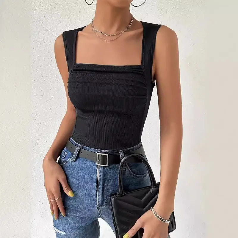 Fashion New Slimming and Slimming Short Sexy Chest Hugging Vest 3020