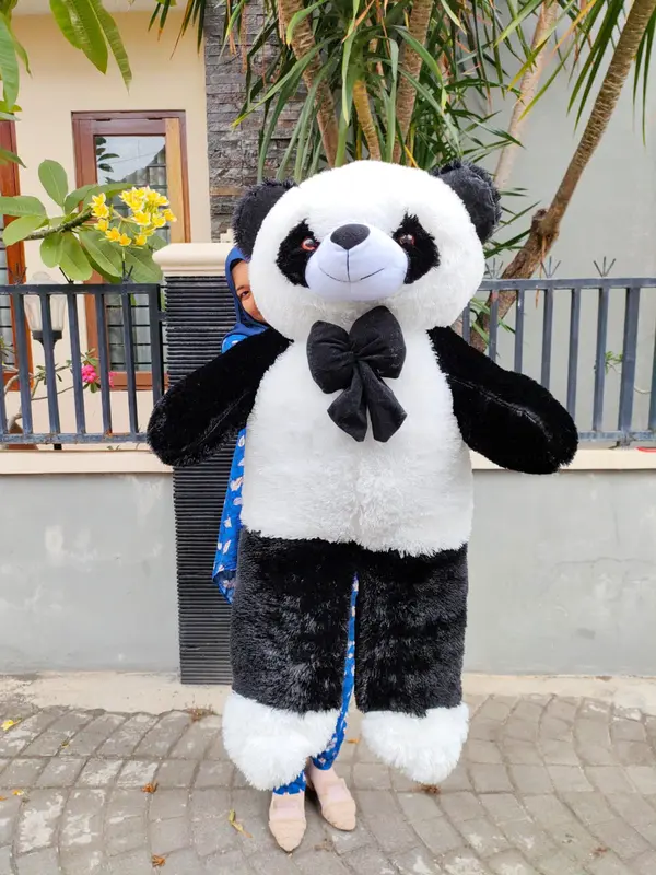 059 Boneka Panda Lucu Murah | Boneka Panda Gemoy | Panda Semeter Murah 0