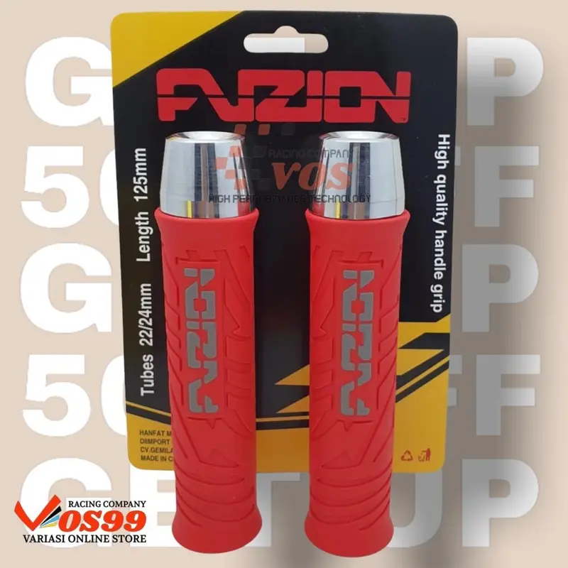 HANDGRIP HANDLE GRIP FUZION WARNA WARNI PLUS JALU STANG CHROME MODEL PCX UNIVERSAL  BISA UNTUK SEMUA MOTOR Coklat 6