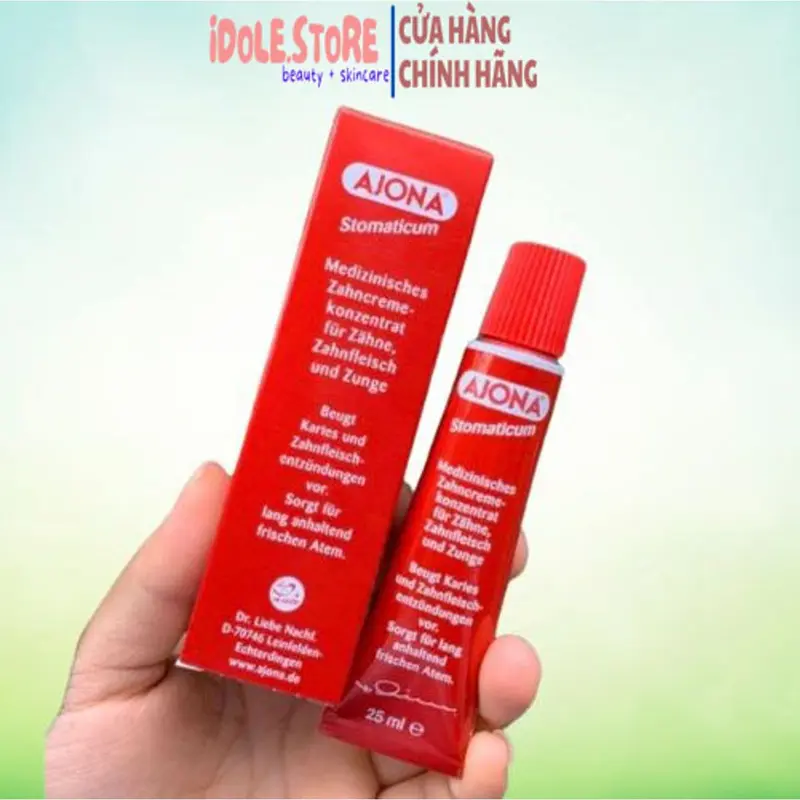 Kem đánh răng AJONA Đức 25ml 0