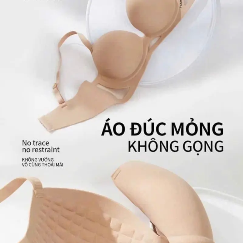[ Áo 207- Mua tăng 1 size] Áo Lót Nữ Su Đúc Không viền 0,2cm Kiểu Mới Cao Cấp.