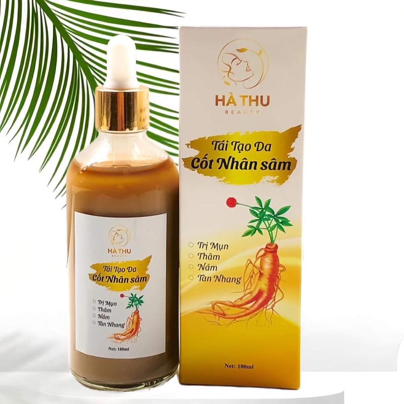 combo 10 chai cốt sâm 100ml Hà Thu Skincare Làm Đẹp Da