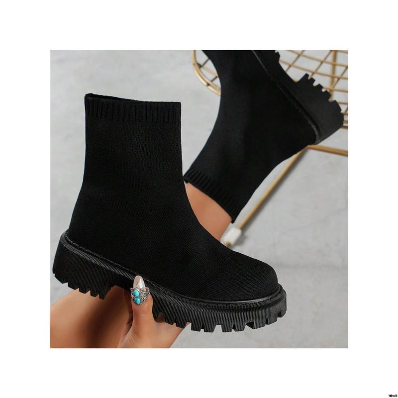 Comfortable sock booties best sale