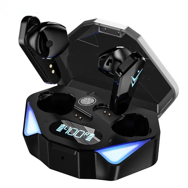 Electron Earphone Bluetooth X15 True Wireless LED Display Premium