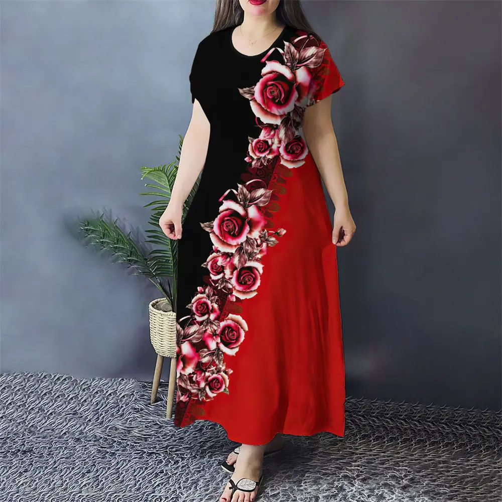 Casual Summer Plus Size Women's Dress, Comfortable Mid-Length Style,  Breathable Fabric, Retro Design Perfect for Relaxed Activities and Travel -  TikTok Shop Philippines