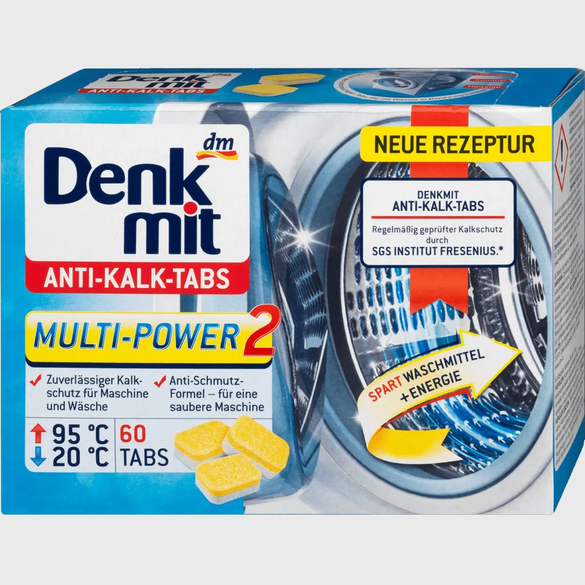 Viên Tẩy Vệ Sinh Lồng Máy Giặt Denkmit [HÀNG ĐỨC] Set 10v, Tẩy Sạch Các Vết Bám Cặn, Ố Đen, Vết Bẩn, chống bám bẩn trên Lồng Máy Giặt, Làm Sạch