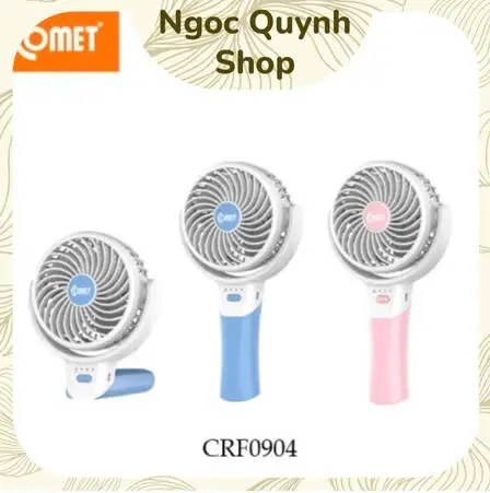 Quạt sạc Cầm Tay Comet CRF0904 công suất 3W, Bảo Hành 12 Tháng