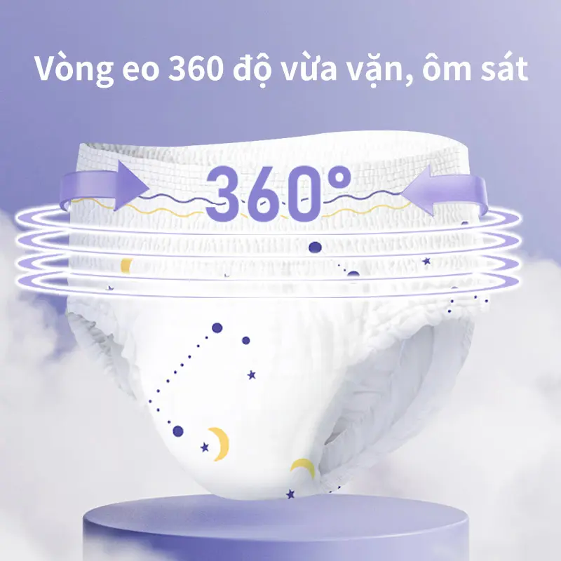 Misecr 10 gói/30 miếng Quần lót nữ, băng vệ sinh chống tràn bên hông siêu mỏng thoáng khí Tampon 2