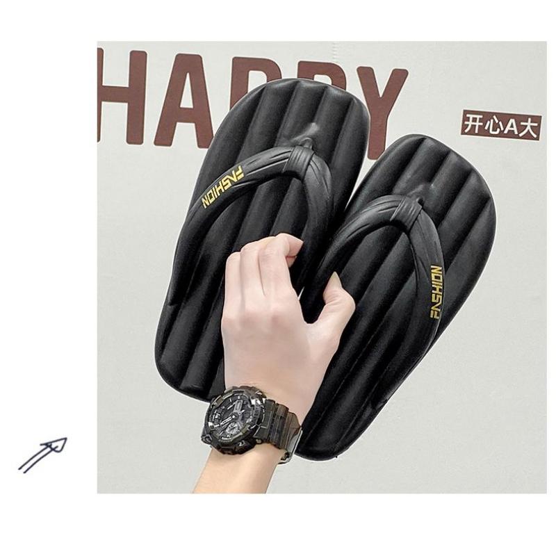 Product Introduction of Men Wear 2024 Hot Super Soft Thick Sole Anti-slip Anti-odor Lightweight Outdoor Home Clip-on Slippers 33