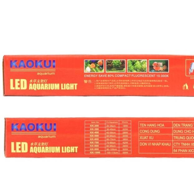 Đèn kẹp 2 bên KAOKUI 20cm - 65cm, đèn thuy sinh cho hồ cá