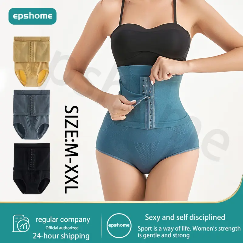 EPSHOME Womenswear Body Shapewear High Waist Panty Trainer Trimmer Girdle Belt Cincher Underbust Croset Body Shape Maternity Belly Control Waist