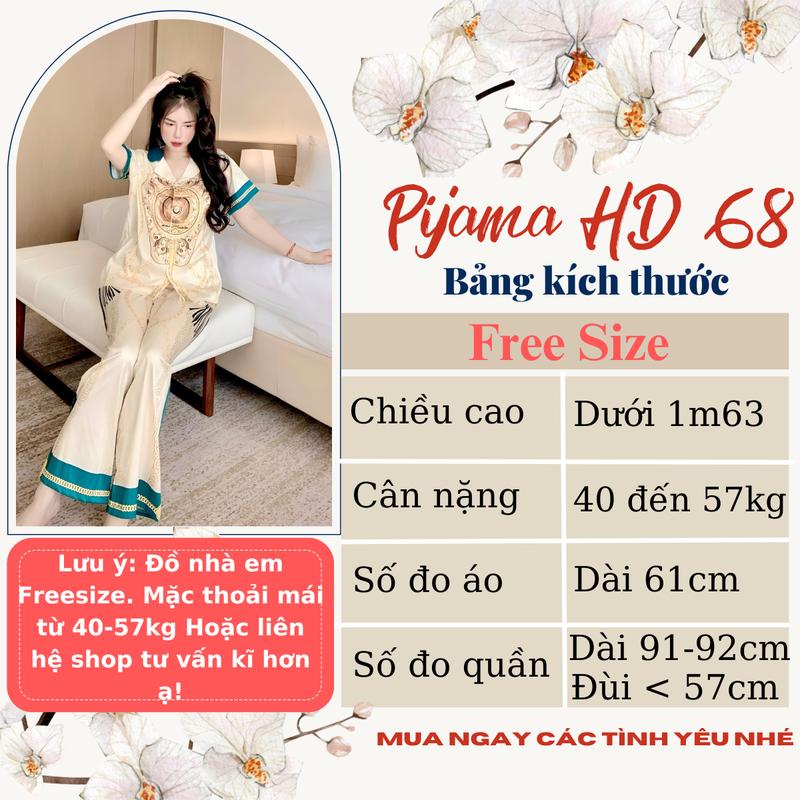 Product Introduction of [Form Rộng Áo Tay Lửng] Bộ Pijama Nữ Thiết Kế Tiểu Thư 3, Chất Liệu Lụa Xước Voi Gồm 3 Màu Đen, Hồng, Trắng Kem - PIJAMA HĐ Nhung Nho Màu Hồng 0