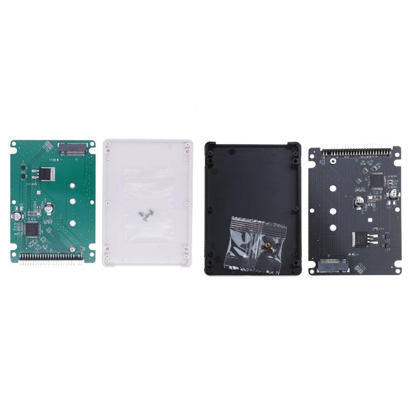 M.2 to IDE Enclosure Case Box B+M Key NGFF M.2 SSD to 2.5" IDE Converter IDE Adapter Support 2230 2242 2260 2280 4