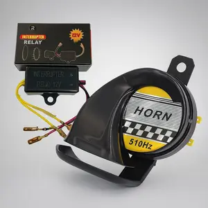 PROMO PAKET MURAH KLAKSON KEONG/STANDAR DAN RELAY PUTUS PUTUS PLUS STELAN RILAY UNIVERSAL SEMUA MOTOR BEBEK MATIC MOBIL 12V