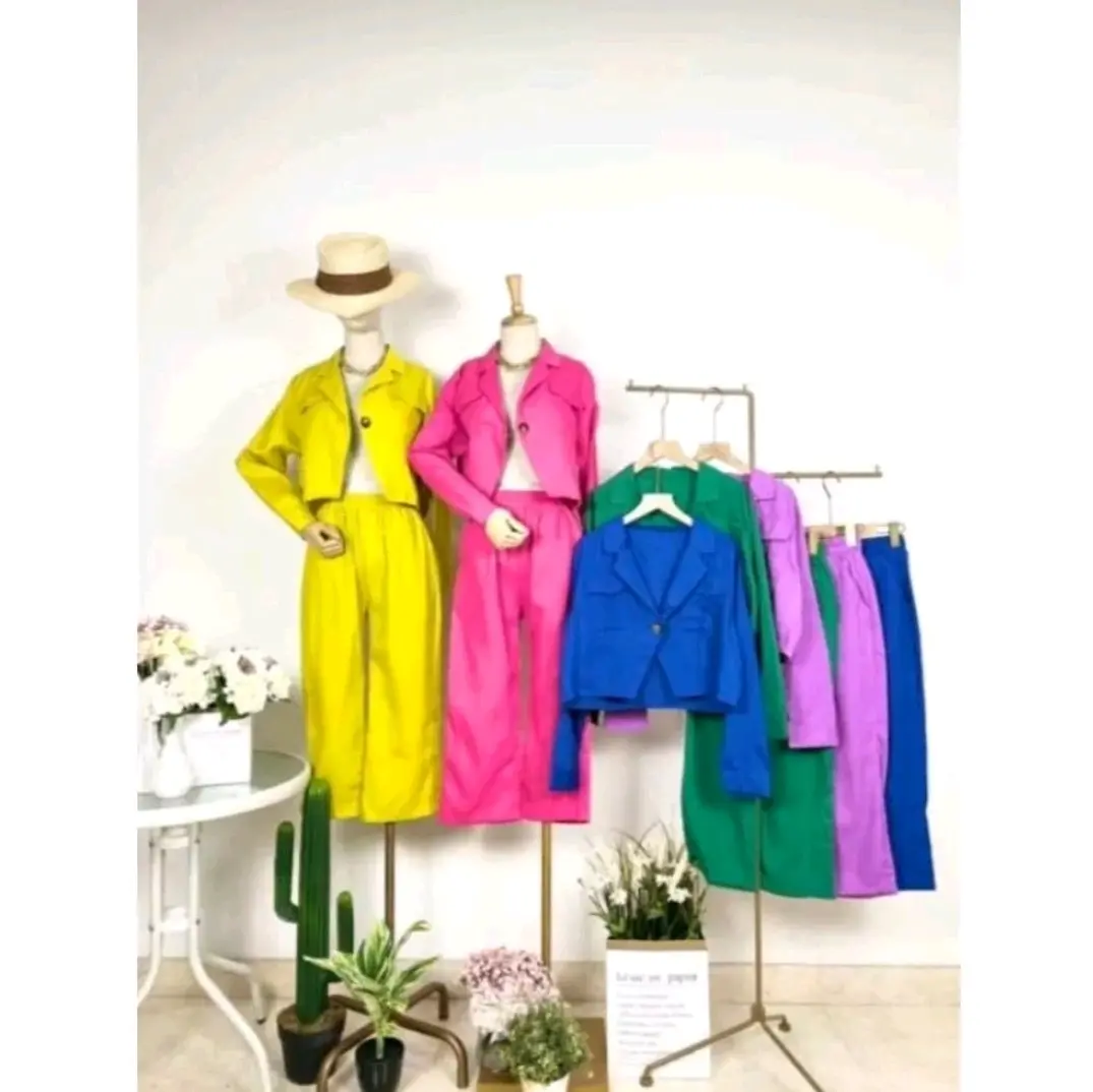 D4701 | ONE SET SETELAN WANITA FASHION KOREA STYLE PREMIUM IMPORT