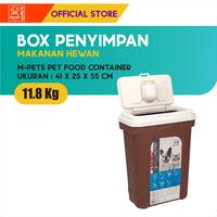 Gambar M-Pets Pet Food Container 11.8 Kg / Tempat Penyimpanan Makanan dari M-Pets Volk Pets Indonesia Kota Tangerang 1 Tokopedia