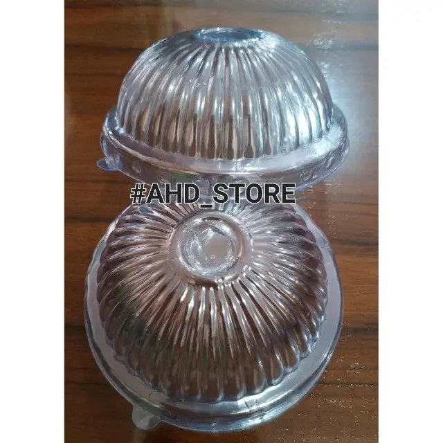 Tutup gelas cembung bening isi 50pcs