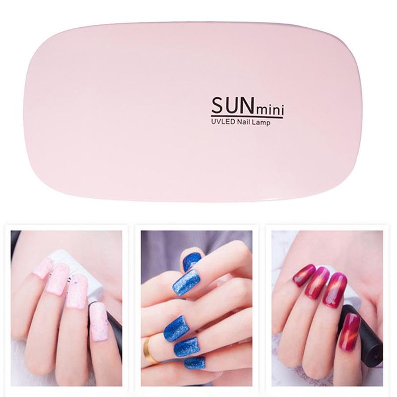 Portable Mini UV LED Nail Lamp, USB Rechargeable Foldable Nail Dryer Lamp, Professional Nail Art Tool for Home & Nail Salon Use 8