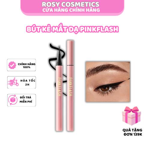 Bút Kẻ Mắt Pinkflash Dạng Lỏng Nhanh Khô Màu Đen Màu Nâu Chất Lì Chống Nước Lâu Trôi 30g Nữ Trang Điểm Cosmetic Women Mỹ Phẩm Son