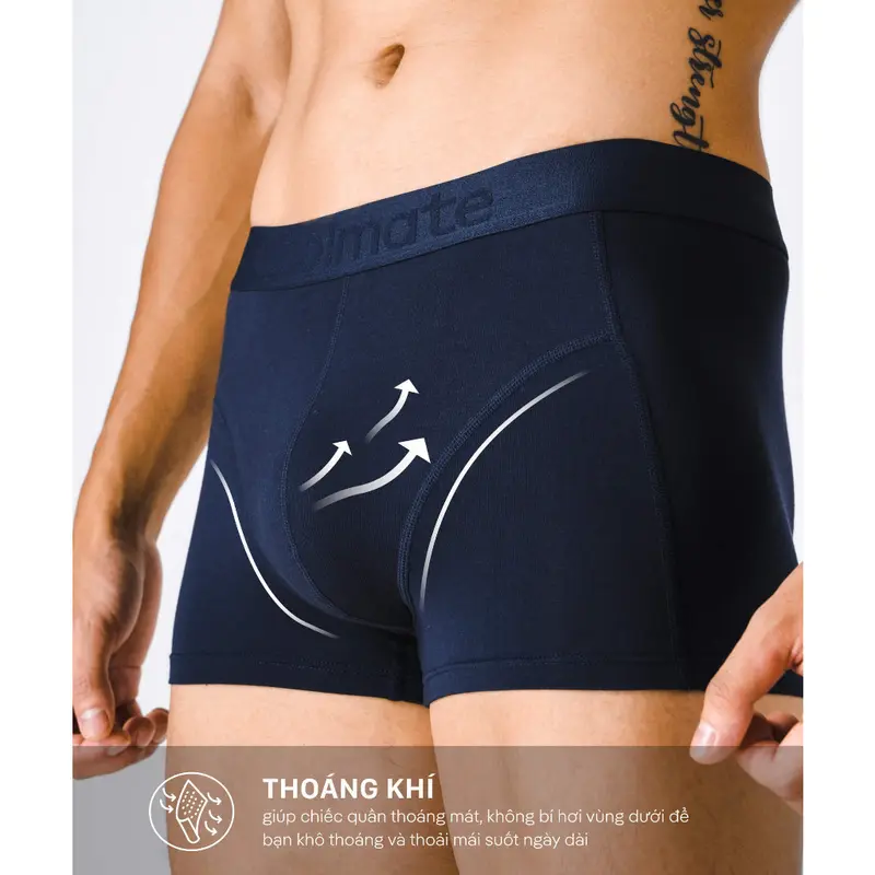 Quần lót nam Trunk ExComfort Bamboo thoải mái tối đa Coolmate 2