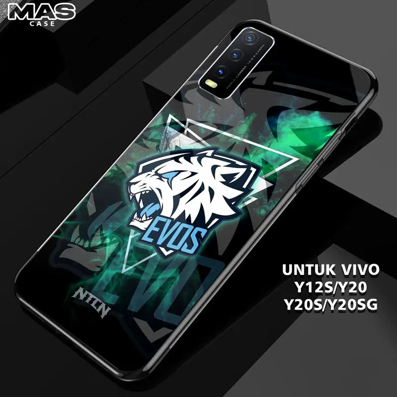 Case VIVO Y20/12S/Y20S/Y20SG Terbaru MAS Case [ EVOS-02 ] Casing VIVO Y12S/Y20/Y20S/Y20SG - Silikon Hp VIVO Y20 - Kesing Hp - Softcase Glass Kaca - Case Terlaris - Pelindung Hp - Case Terbaru VIVO Y20 - Cover Hp 7