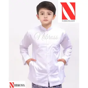 Ready Koko haibah Anak laki laki umur 5 sampai 12  tahun lengan panjang kerah sanhai kualitas premium