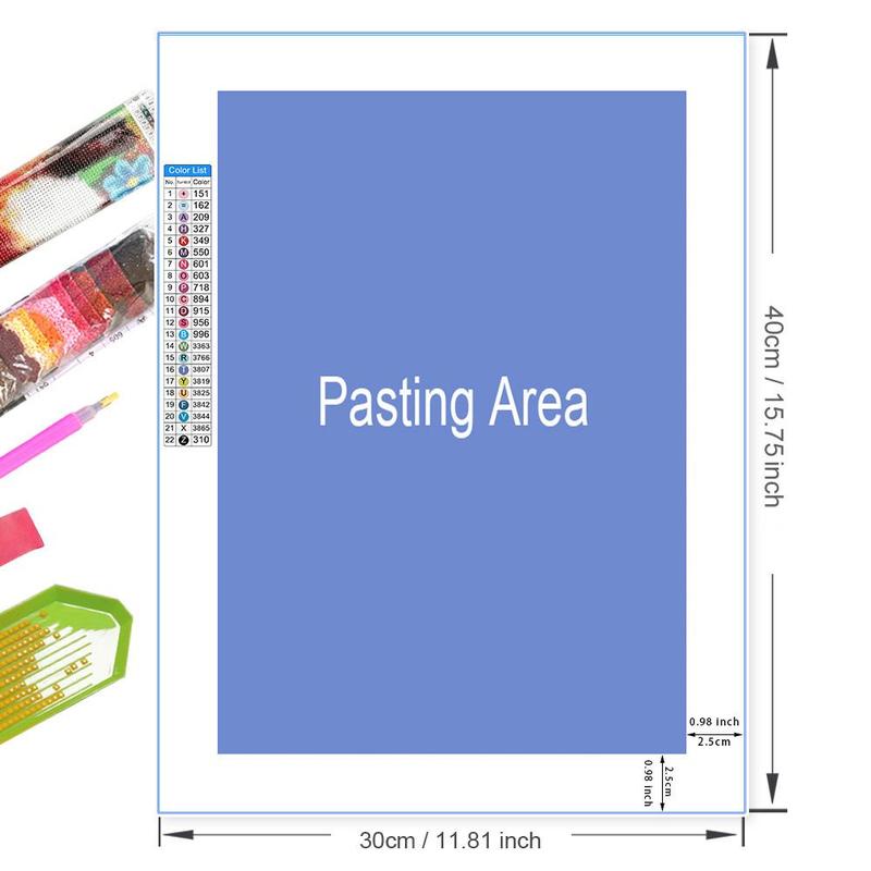 Product Introduction of Cartoon Teenage Girl Pattern DIY Diamond Art Painting Without Frame, DIY Decorative Art Picture for Beginner, Home Wall Decoration 1