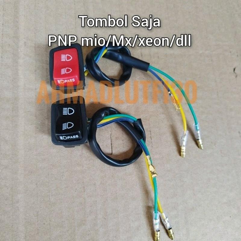 Tombol dim Passbeam AEROX NVX vietnam PNP Mio Xeon Jupiter MX M3 soul GT 115 dll 3