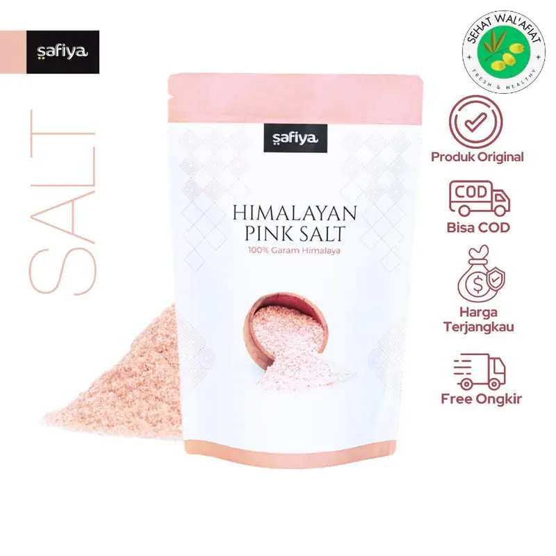Garam Himalaya 1 Kg Pink Himalayan Salt Authentic Safiya Food 0