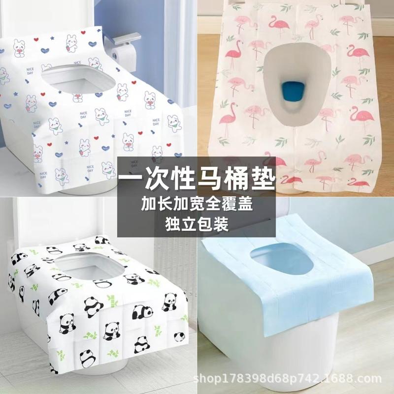 Product Introduction of Disposable Toilet Seat Cover for Pregnant Women, Maternity, Travel, Hotel, Anti-Dirt, Extended and Thickened, Full Coverage Seat Cushion 0