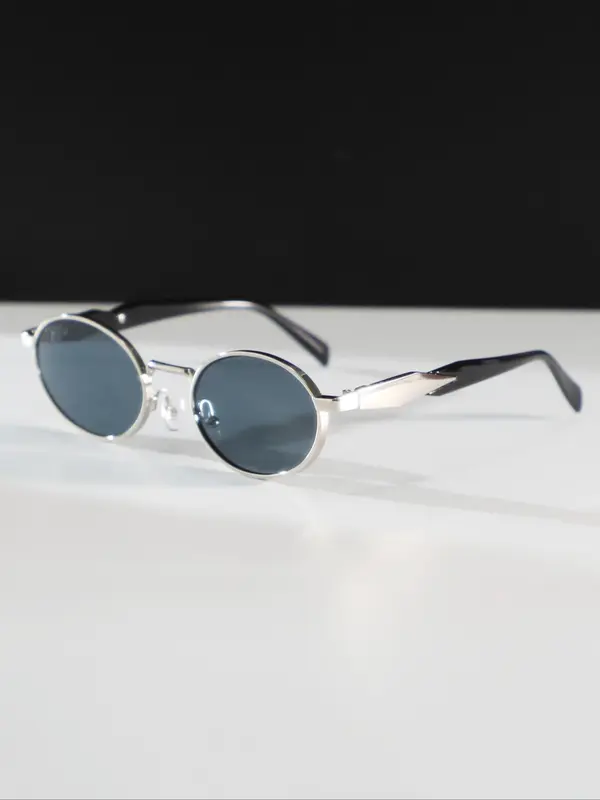 Vintage Oval Frame Sunglasses, Trendy Casual Sunglasses for Women and Men, Fashion Accessories for Everyday Use and Outdoor Activities 4