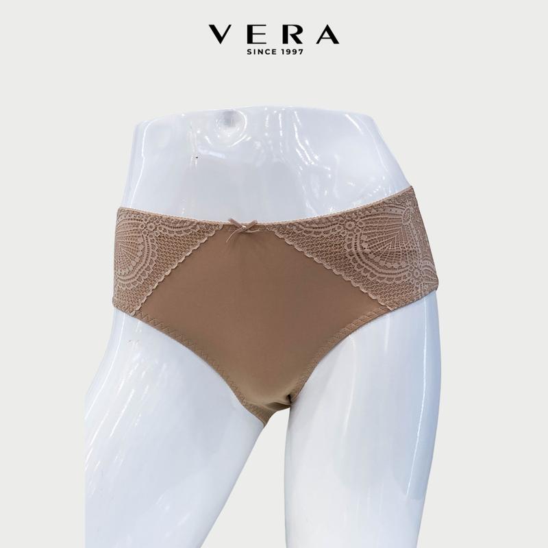 Quần lót Hikini nữ Misaki trơn phối ren dáng cơ bản - M1083