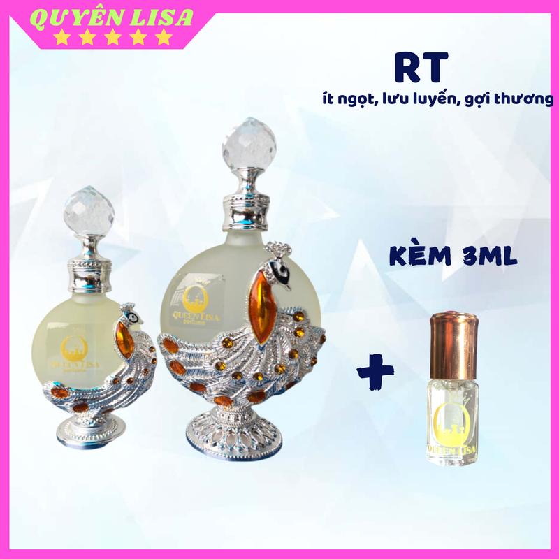 KÈM 3ML Tinh Dầu Dubai Công Trắng Mùi Hương Rắn Trắng Dạng Chấm 15ml 35ml Dành Cho Nữ Perfume Cosmetic Xịt Thơm Women Tea Trà