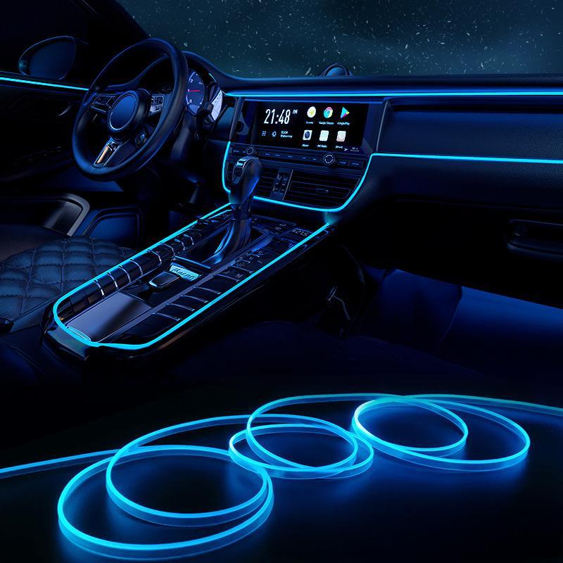 USB Powered Car Interior LED Light for Summer Fall Gift,Car Cold Light ...